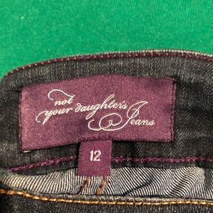 Not your daughters jeans, bootcut, size 12